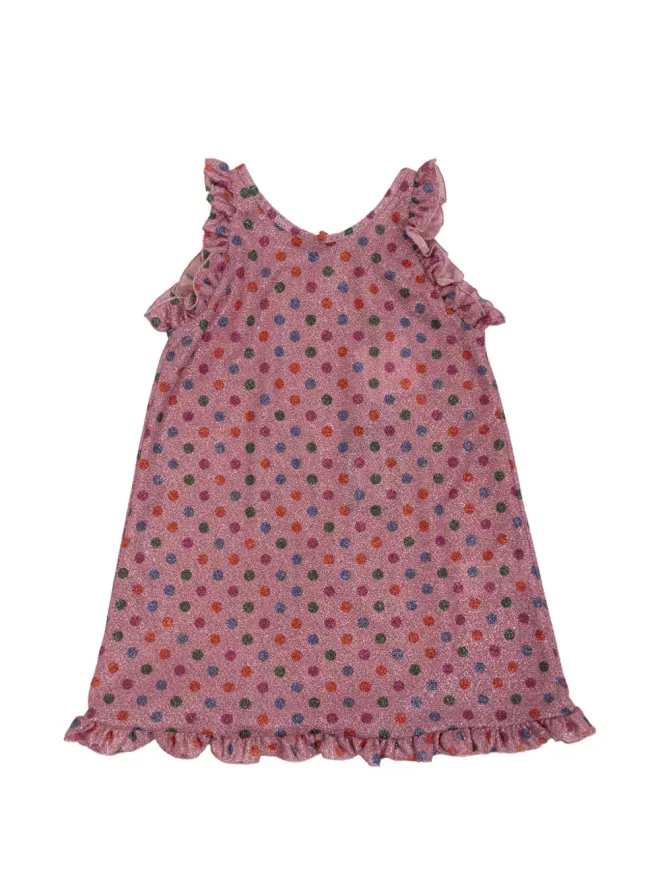 Oseree Kids Oseree Kids フリル付きドット柄ワンピースの商品画像