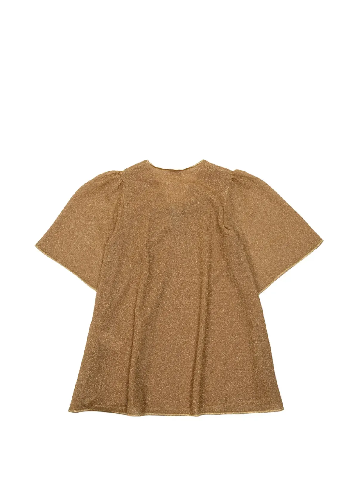 Oseree Kids ショートスリーブリングディテールドレス - 画像2