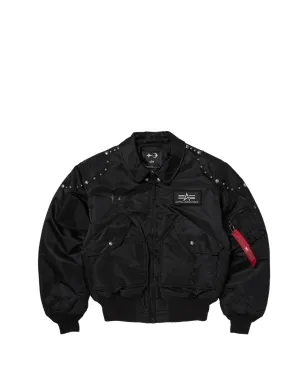 THUG CLUB x Alpha Industries リベットボンバージャケット - サムネイル1