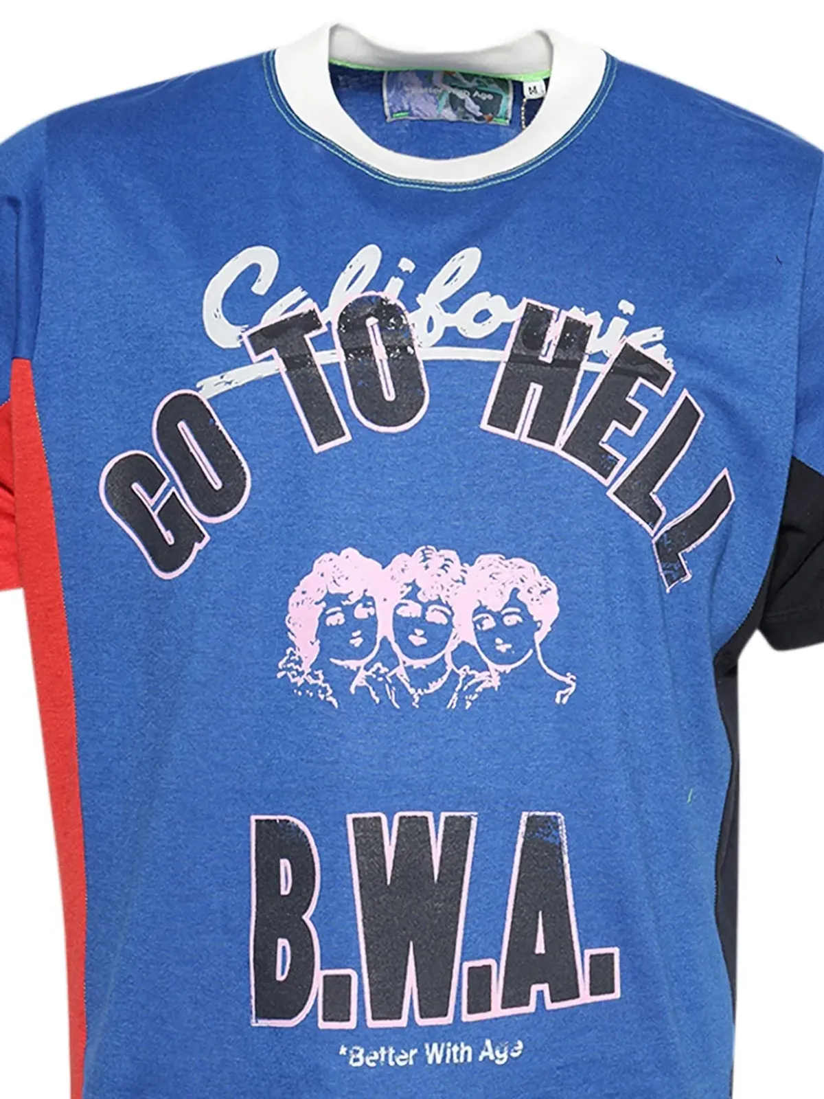 Better with Age パネルドプリントTシャツ - 画像2