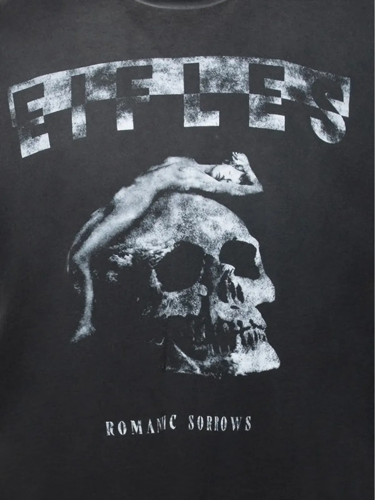 EIFLES ロマンチックソロー グラフィックプリントTシャツ - 画像2