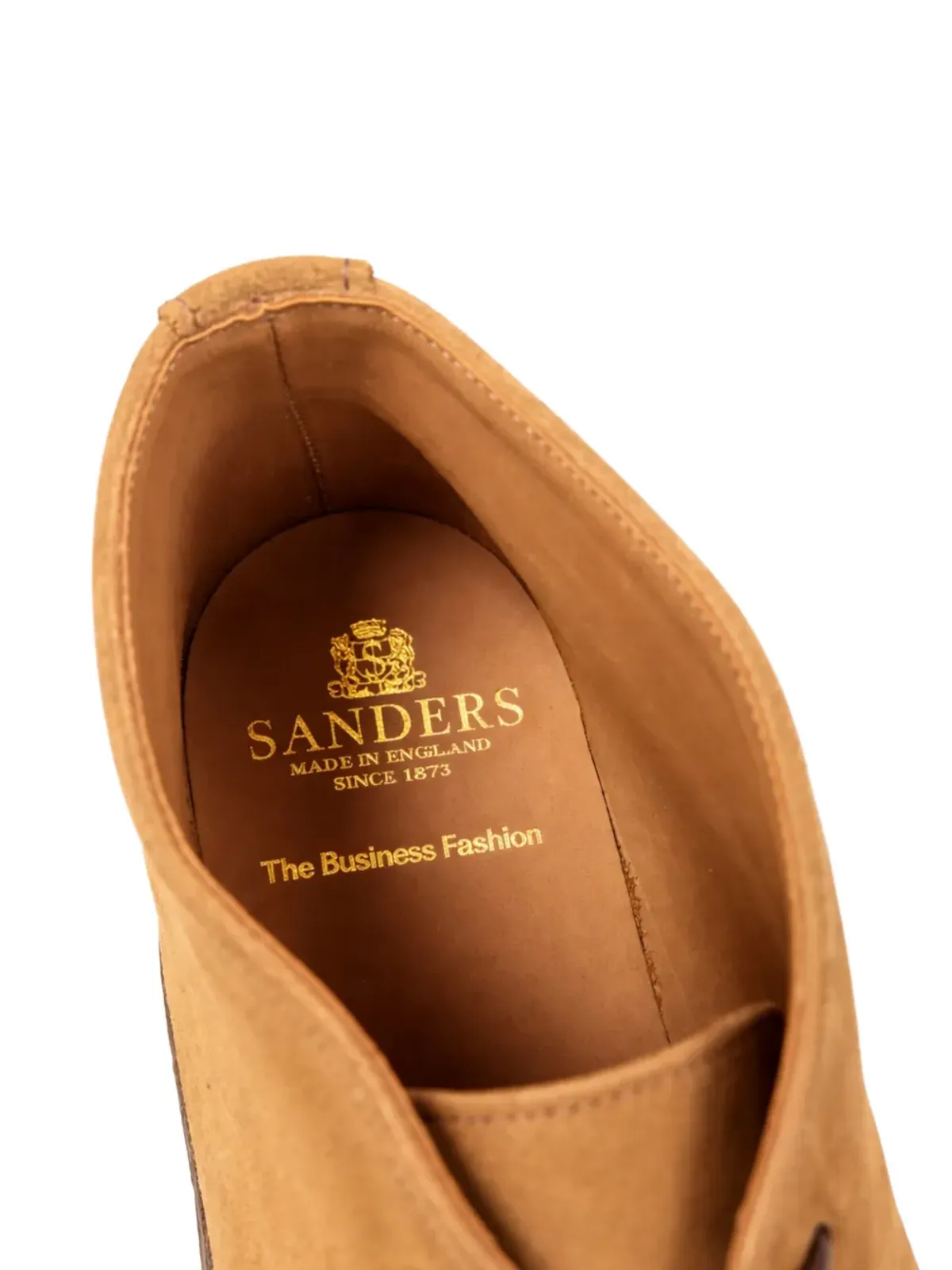 Sanders レースアップスエードデザートブーツ - 画像3