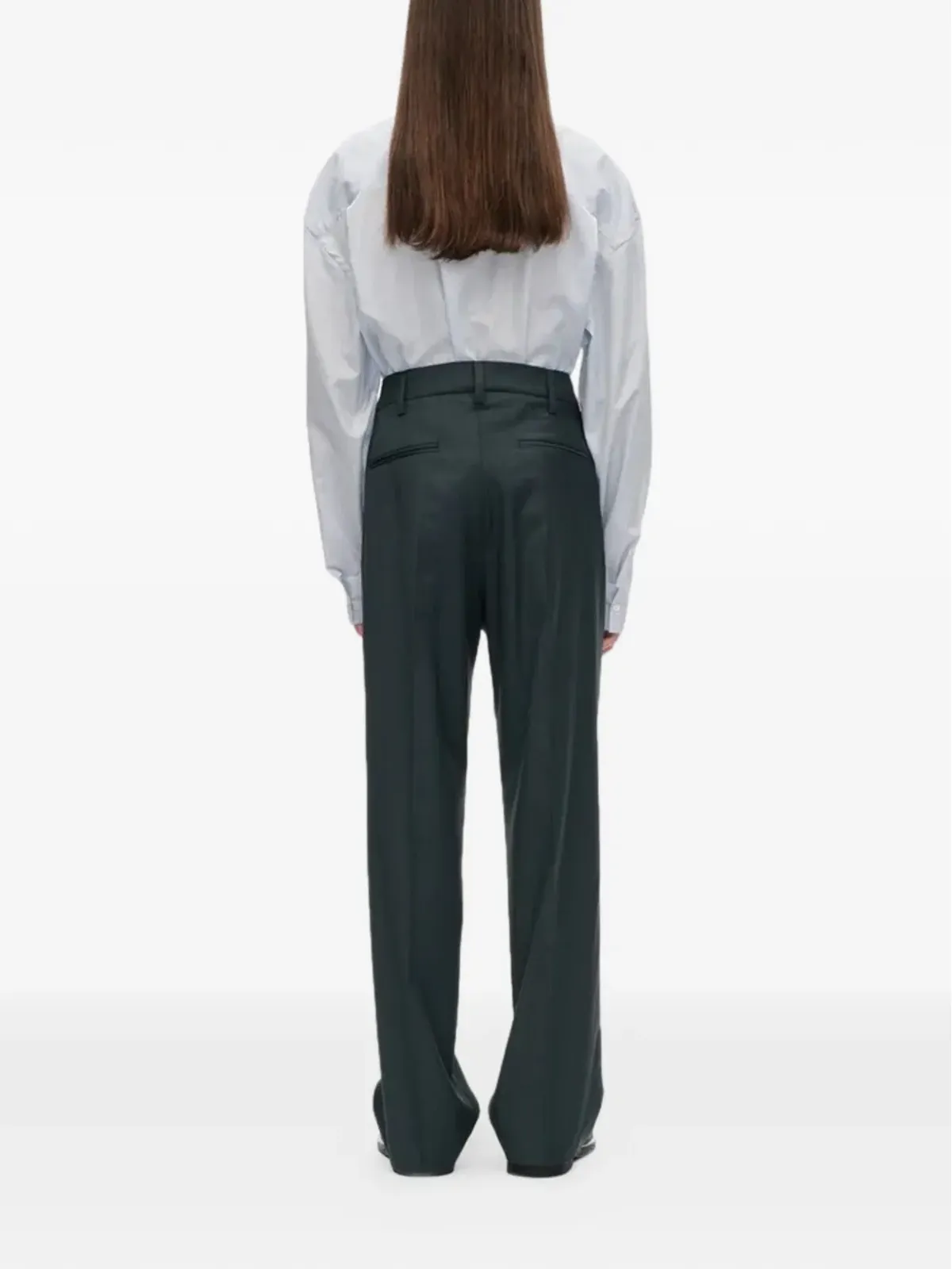 Berner Kühl テーラードパンツ グレー - 画像3