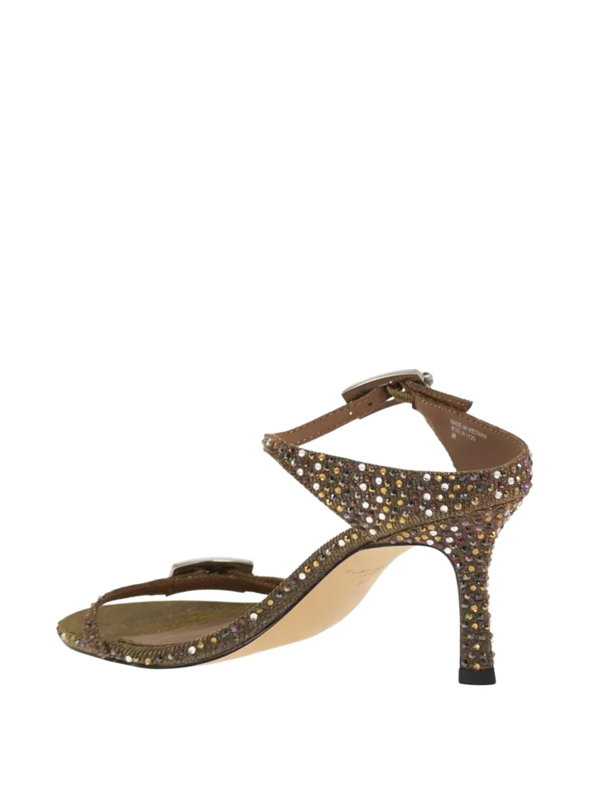 Kurt Geiger ダブルバックルヒールサンダル - ブラウン - 画像3