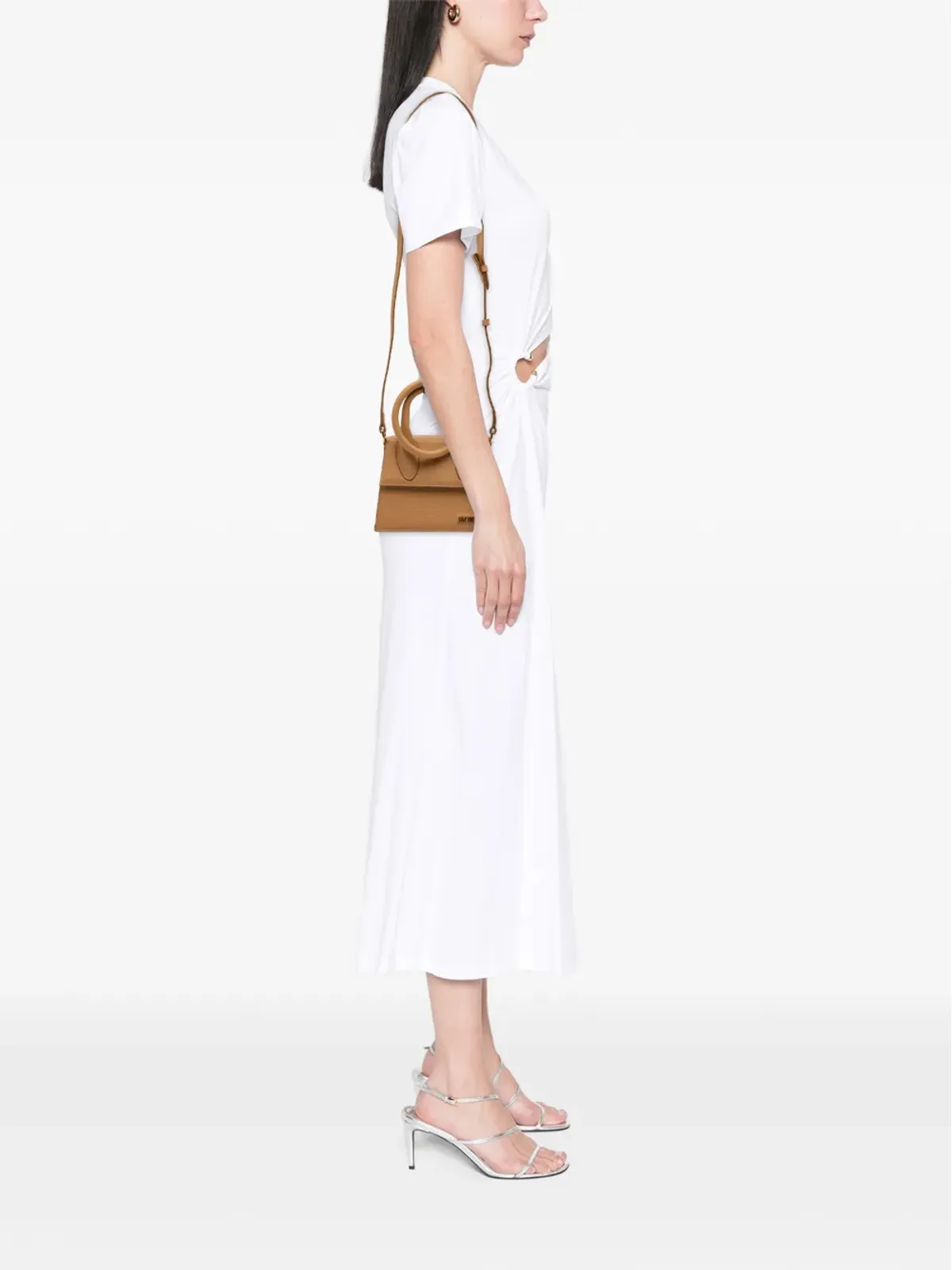 Jacquemus Pre-Owned Le Chiquito Noeud サッチェル - ブラウン - 画像2