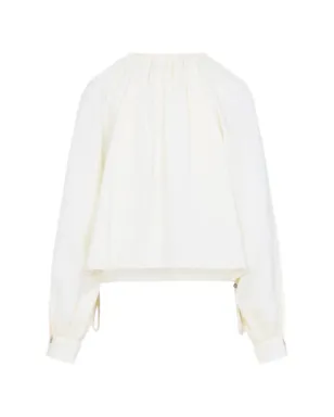 Co ドローストリング ギャザー ブラウス - サムネイル2