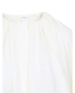 Co ドローストリング ギャザー ブラウス - サムネイル4
