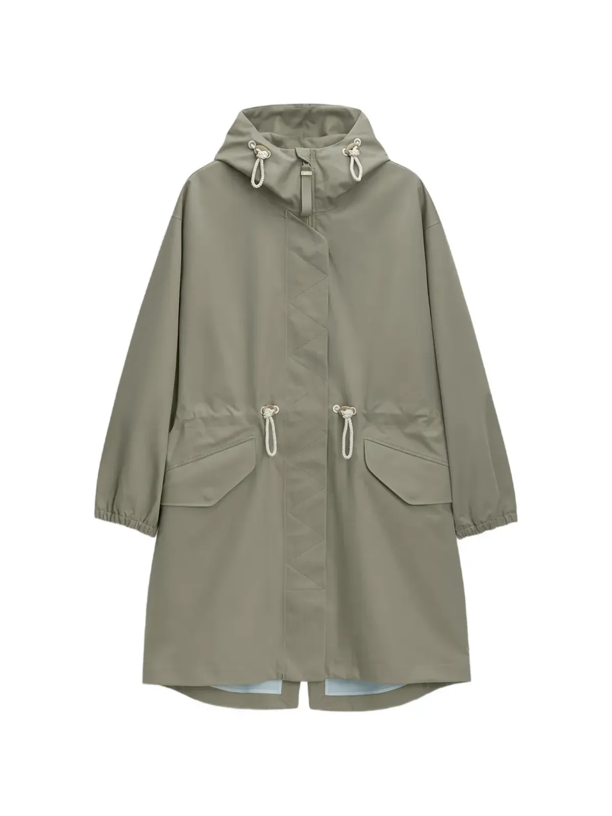 G-Lab Tory hooded coat - Grey - 画像2