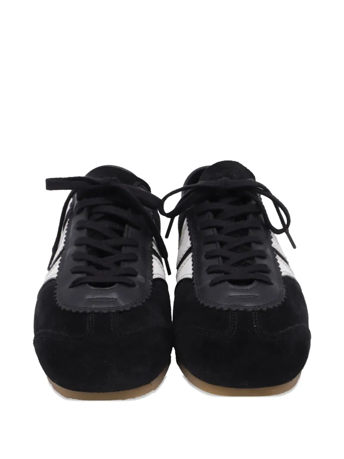 Dries Van Noten ビンテージ レースアップスエードスニーカー - 画像5
