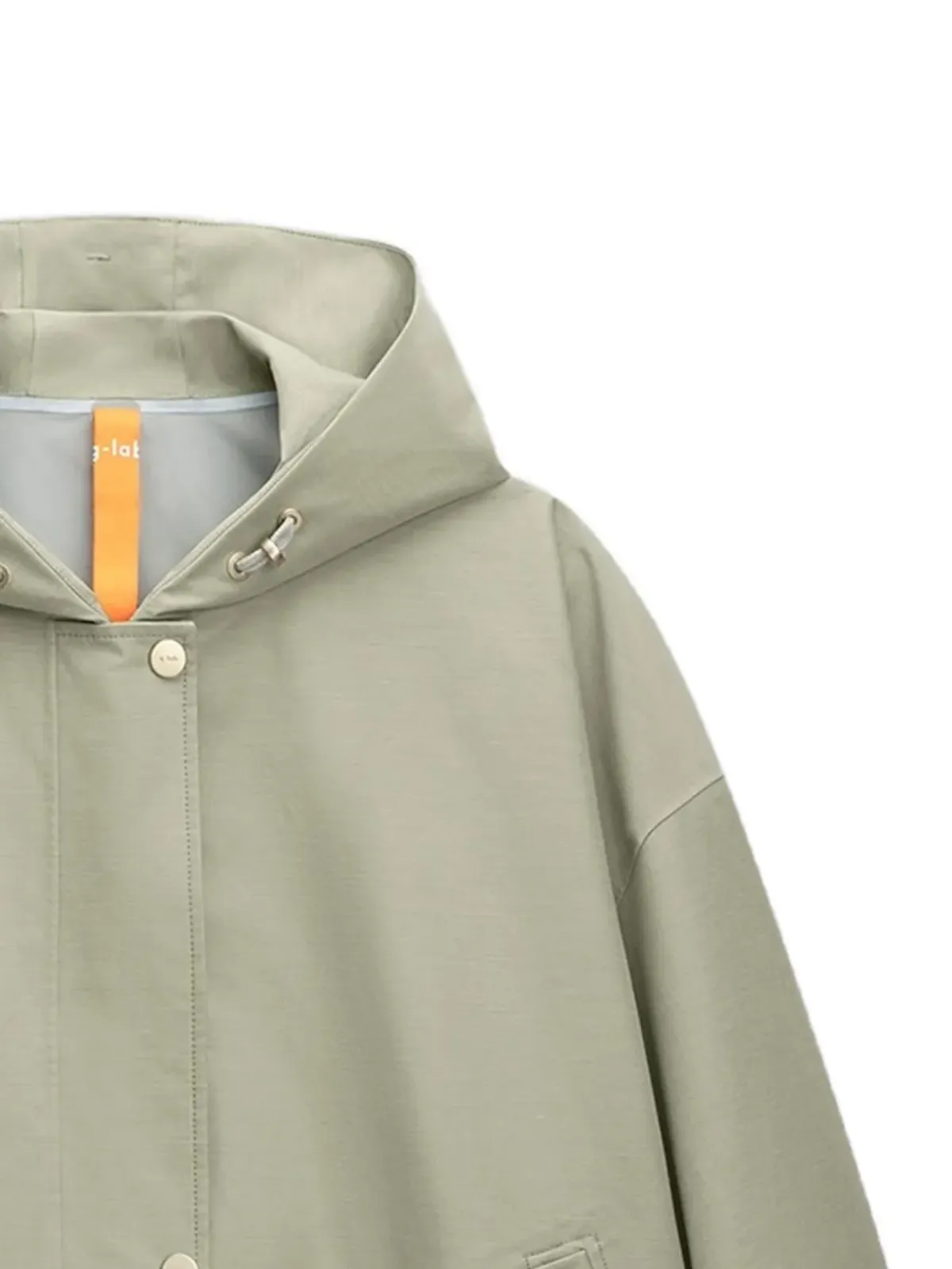 G-Lab Elle hooded jacket - Green - 画像2