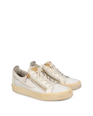 Giuseppe Zanotti Vintage レザースニーカー - White - サムネイル2