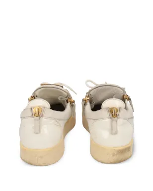Giuseppe Zanotti Vintage レザースニーカー - White - サムネイル3
