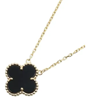 Van Cleef & Arpels Pre-Owned アルハンブラ オニキス ネックレス - サムネイル2