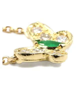 Van Cleef & Arpels ビンテージ 2010年 18K イエローゴールド 蝶ネックレス - サムネイル5