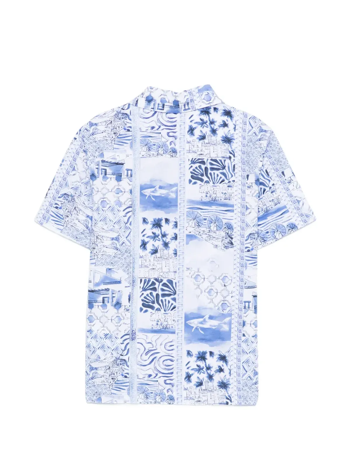 Paul & Shark Junior パターン柄シャツ（ホワイト） - 画像2