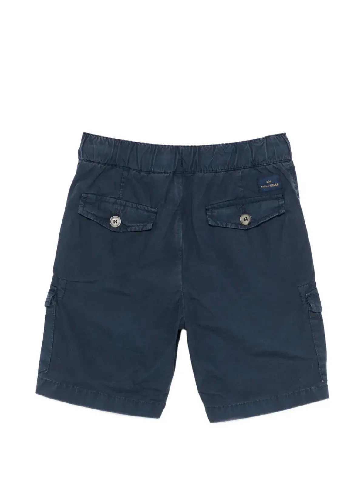 Paul & Shark Junior ボタン付きカーゴショーツ ブルー - 画像2