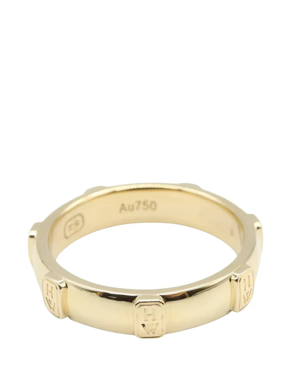Harry Winston ロゴ入りダイヤモンドリング（ゴールド） - 画像2