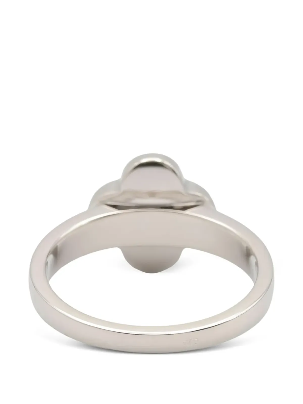 Van Cleef & Arpels Vintage 2010s Alhambra diamond ring - Silver - 画像2