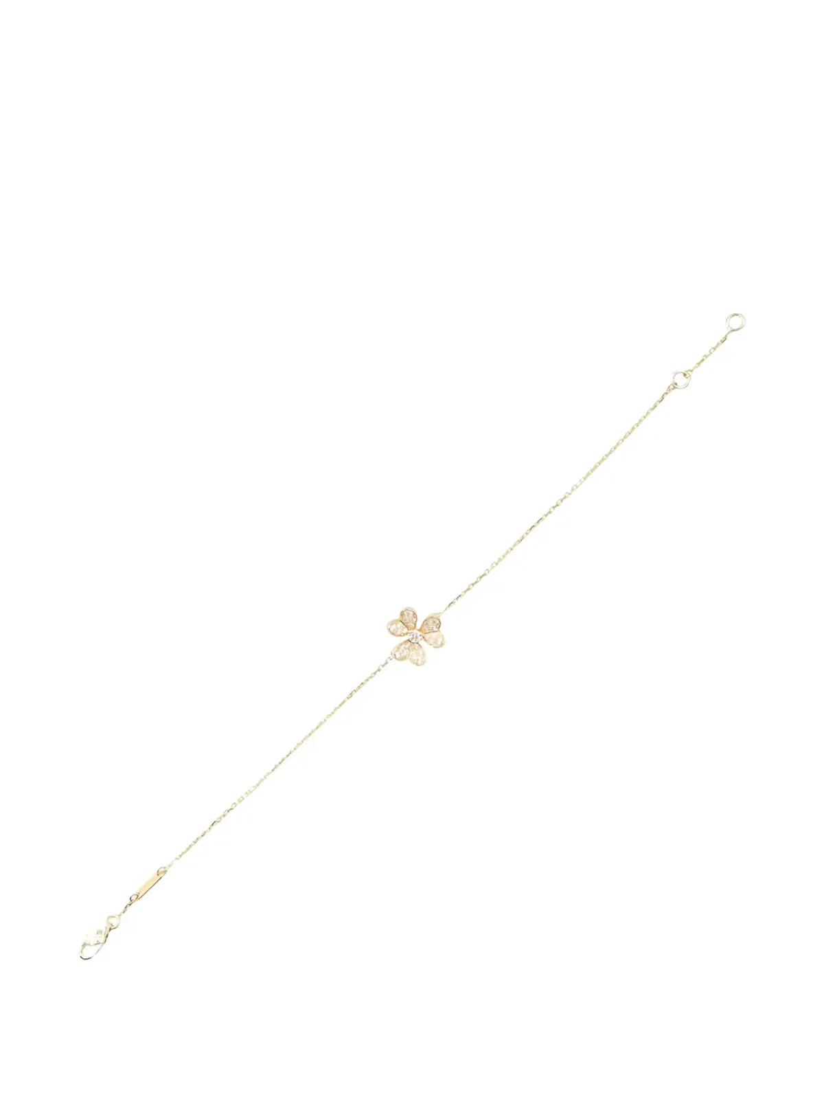Van Cleef & Arpels Pre-Owned ミニ Frivole ダイヤモンド ブレスレット - 画像3