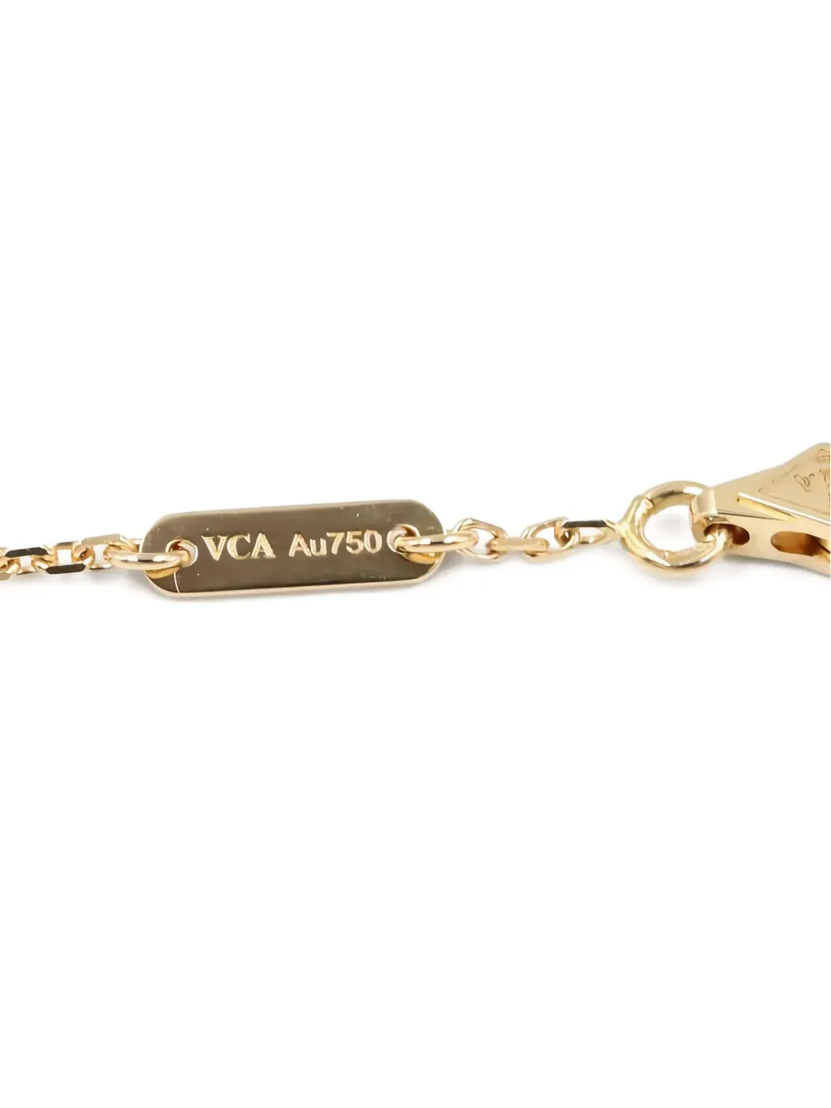 Van Cleef & Arpels Pre-Owned ミニ Frivole ダイヤモンド ブレスレット - 画像4