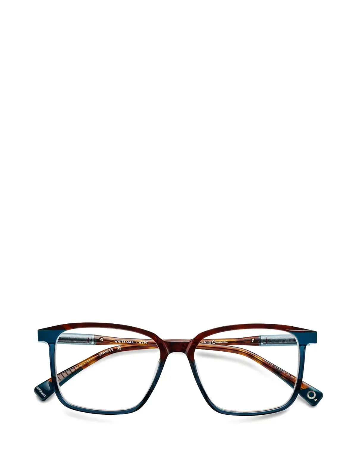 Etnia Barcelona ホワイトオーク Geometric-Frame メガネ - ブルー - 画像2