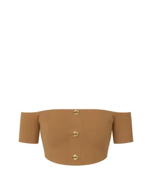 Elisabetta Franchi メタルボタントップス - サムネイル1