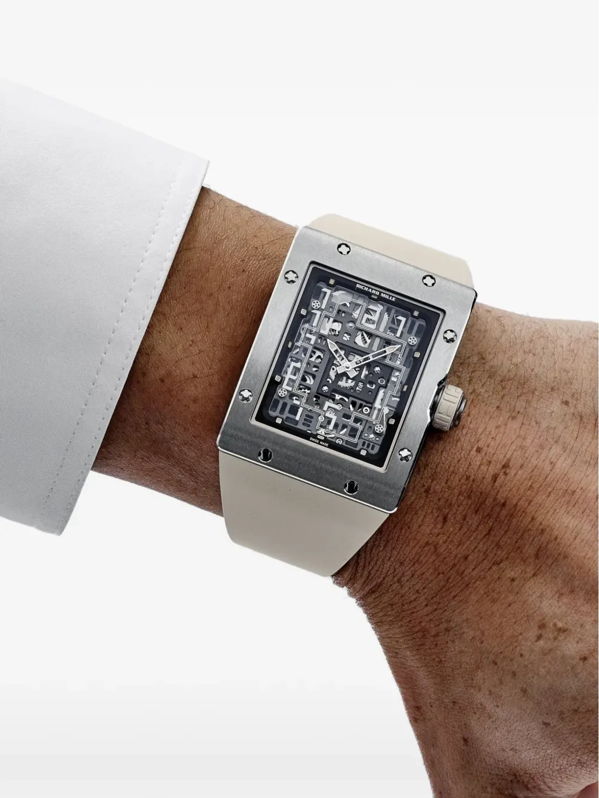 Richard Mille RM 16-02 Extra Flat ウォッチ - シルバー - 画像2