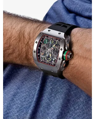 Richard Mille RM 65-01 自動スプリット 45mm 腕時計 - ブルー - サムネイル2