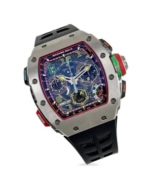 Richard Mille RM 65-01 自動スプリット 45mm 腕時計 - ブルー - サムネイル3