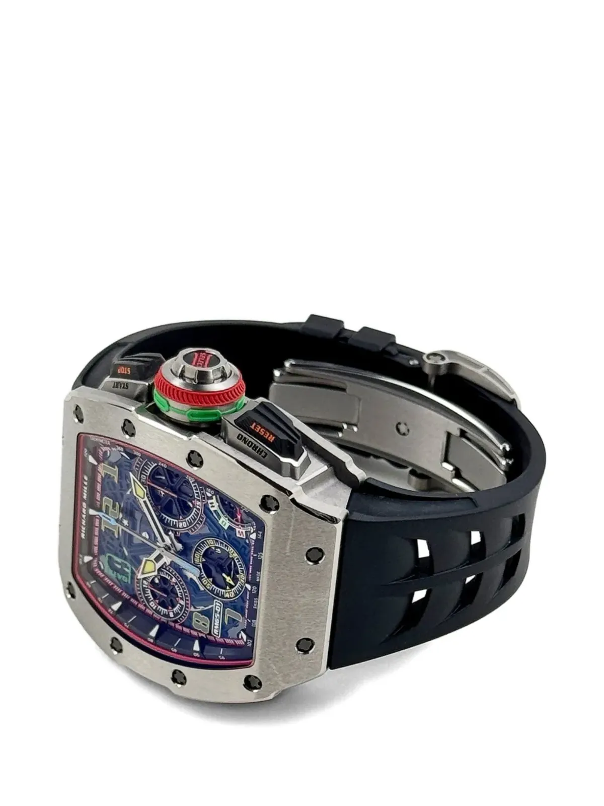 Richard Mille RM 65-01 自動スプリット 45mm 腕時計 - ブルー - 画像4