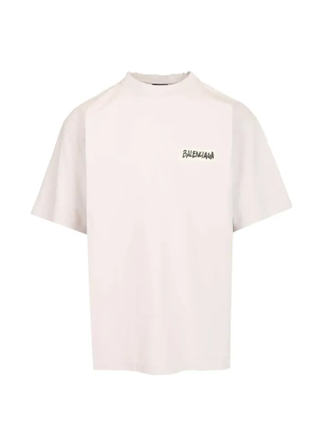 Balenciaga Balenciaga マスキングテープ柄プリントTシャツの商品画像