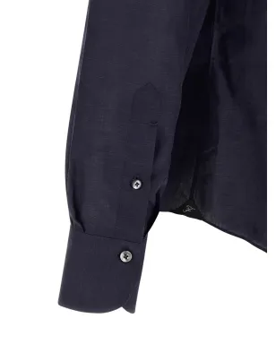 Finamore 1925 Napoli 胸ポケットシャツ - サムネイル4