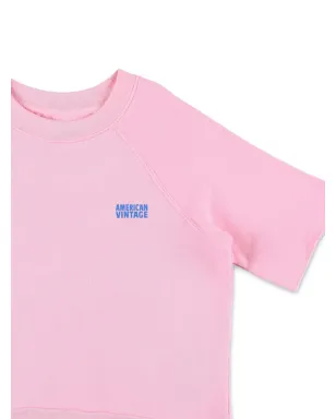American Vintage Kids Izubirdスウェットシャツ - Pink - サムネイル3