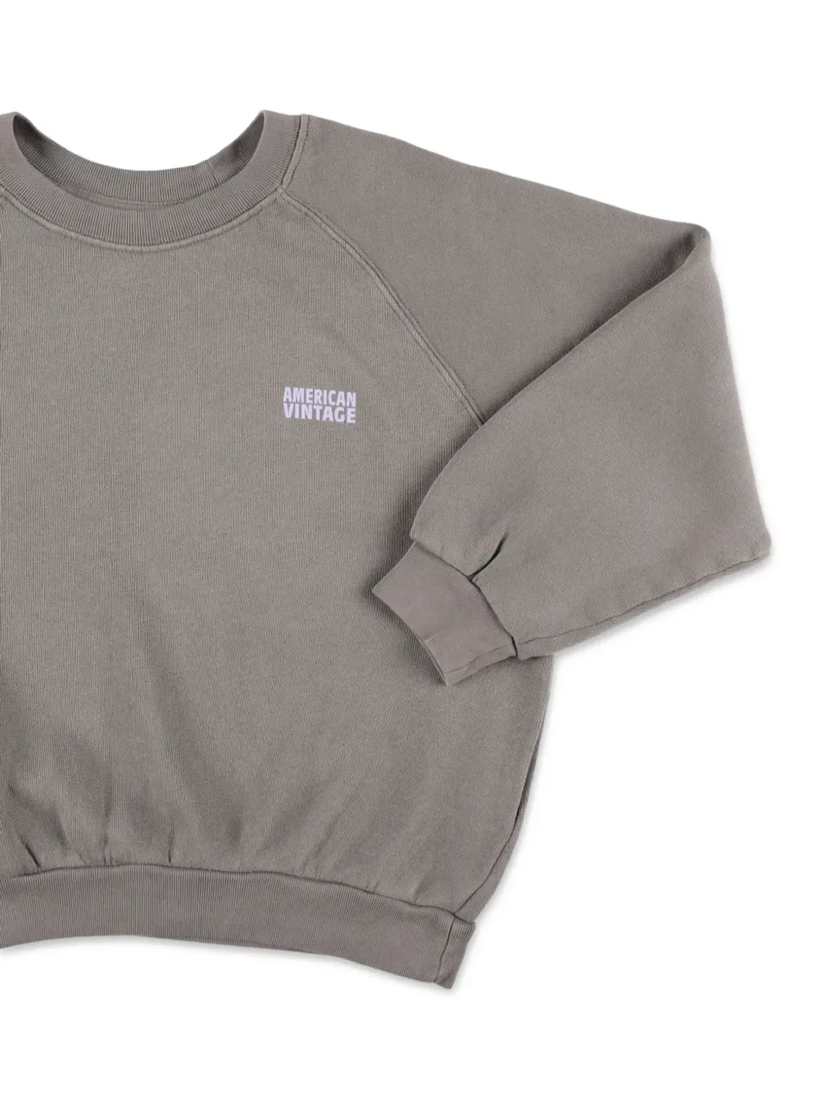American Vintage Kids Izubird ラグランスリーブ スウェットシャツ - 画像3