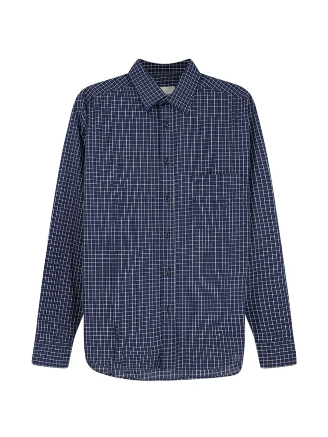 WALK IN PARIS WALK IN PARIS パッチポケット チェックシャツ ブルーの商品画像