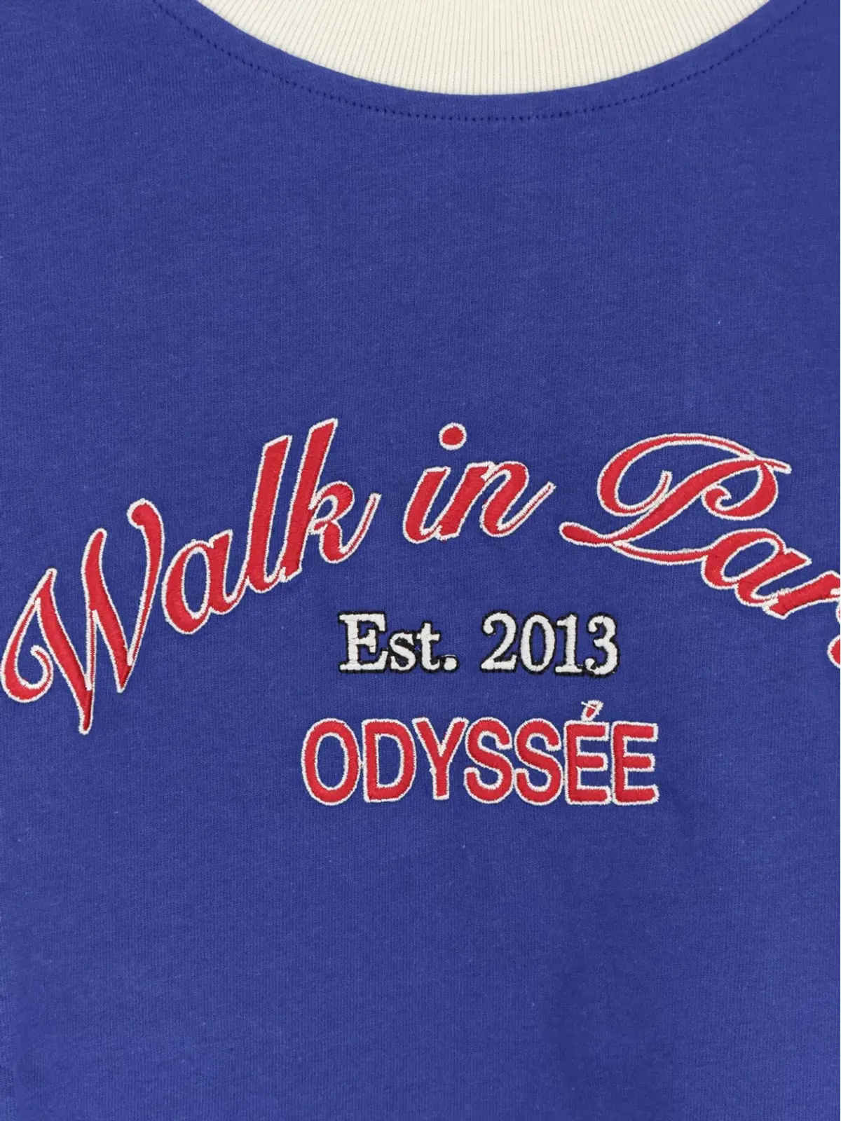 WALK IN PARIS Odyssey Tシャツ ブルー - 画像3