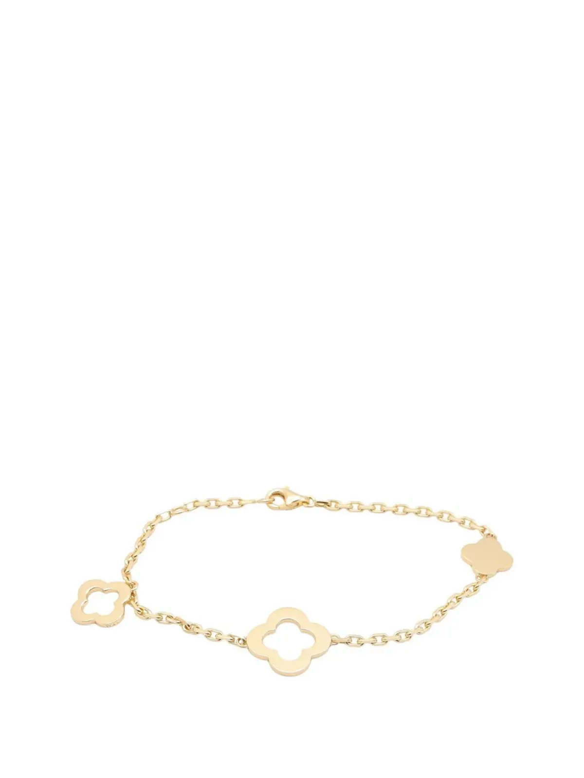 Van Cleef & Arpels Pre-Owned ビザンティン・アルハンブラ 3モチーフ ブレスレット - 画像2