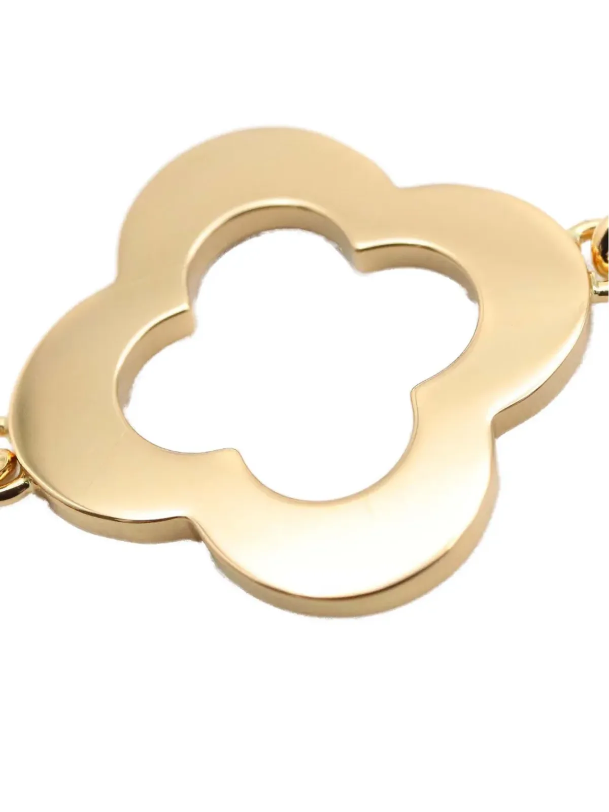 Van Cleef & Arpels Pre-Owned ビザンティン・アルハンブラ 3モチーフ ブレスレット - 画像3