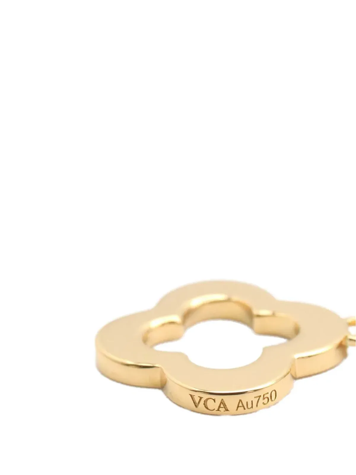 Van Cleef & Arpels Pre-Owned ビザンティン・アルハンブラ 3モチーフ ブレスレット - 画像4