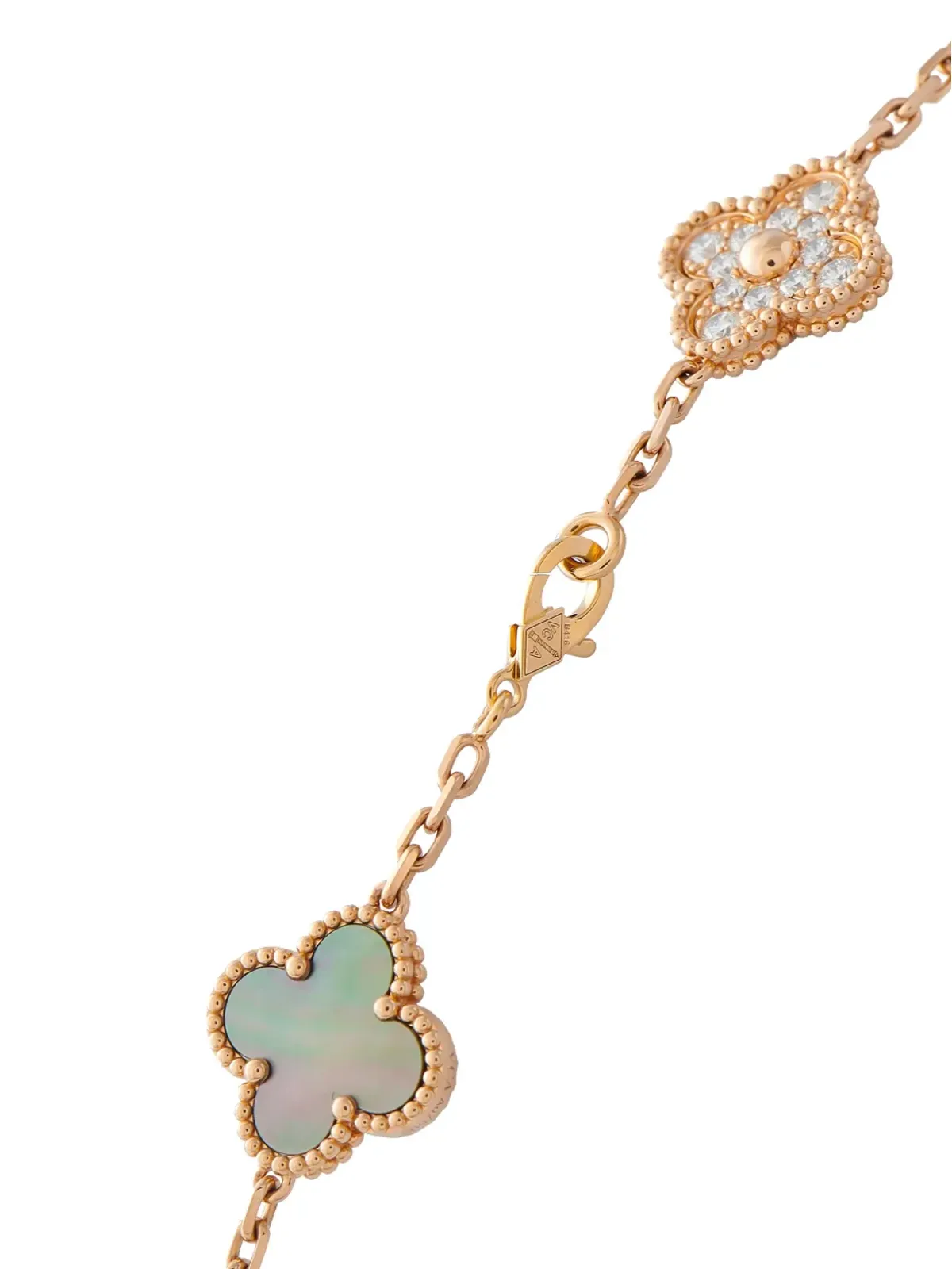 Van Cleef & Arpels アルハンブラ マザーオブパール ネックレス - 画像3