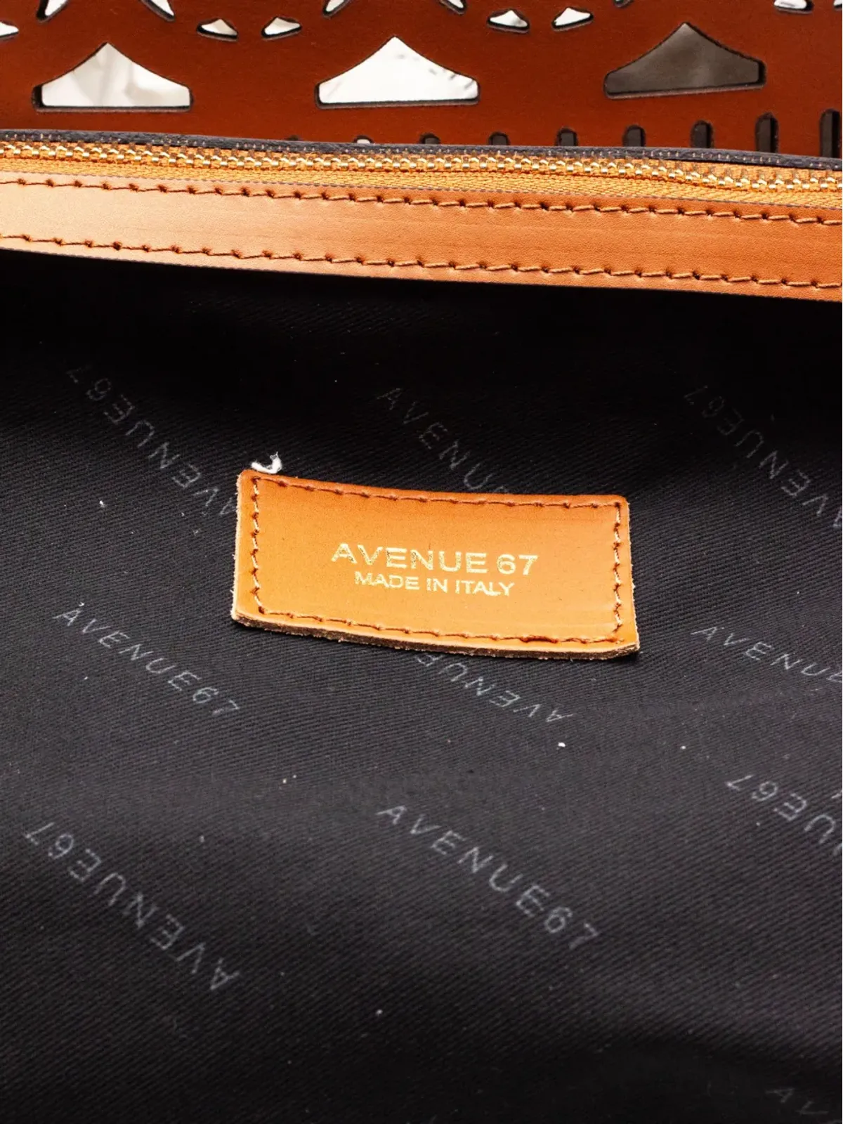 avenue 67 レーザーカット トートバッグ - 画像5