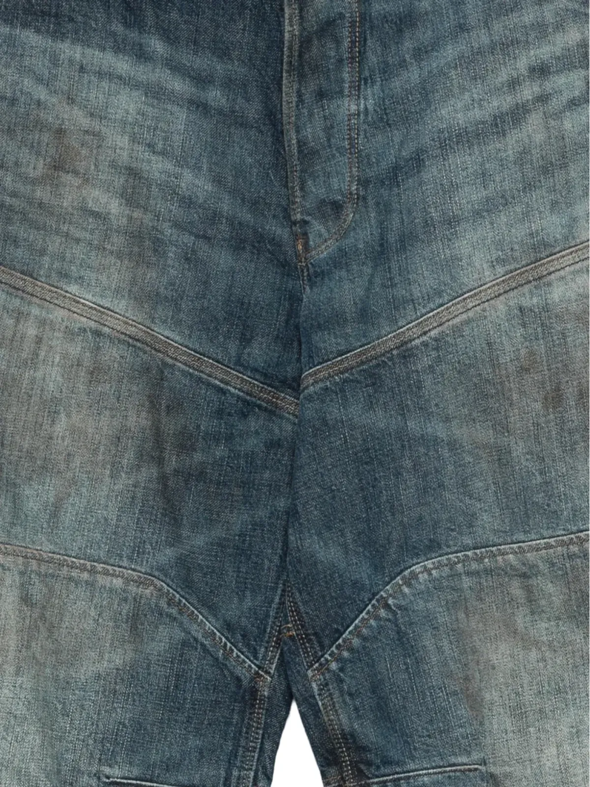 G-Star RAW バイカーバギー ベルトループジーンズ - 画像3