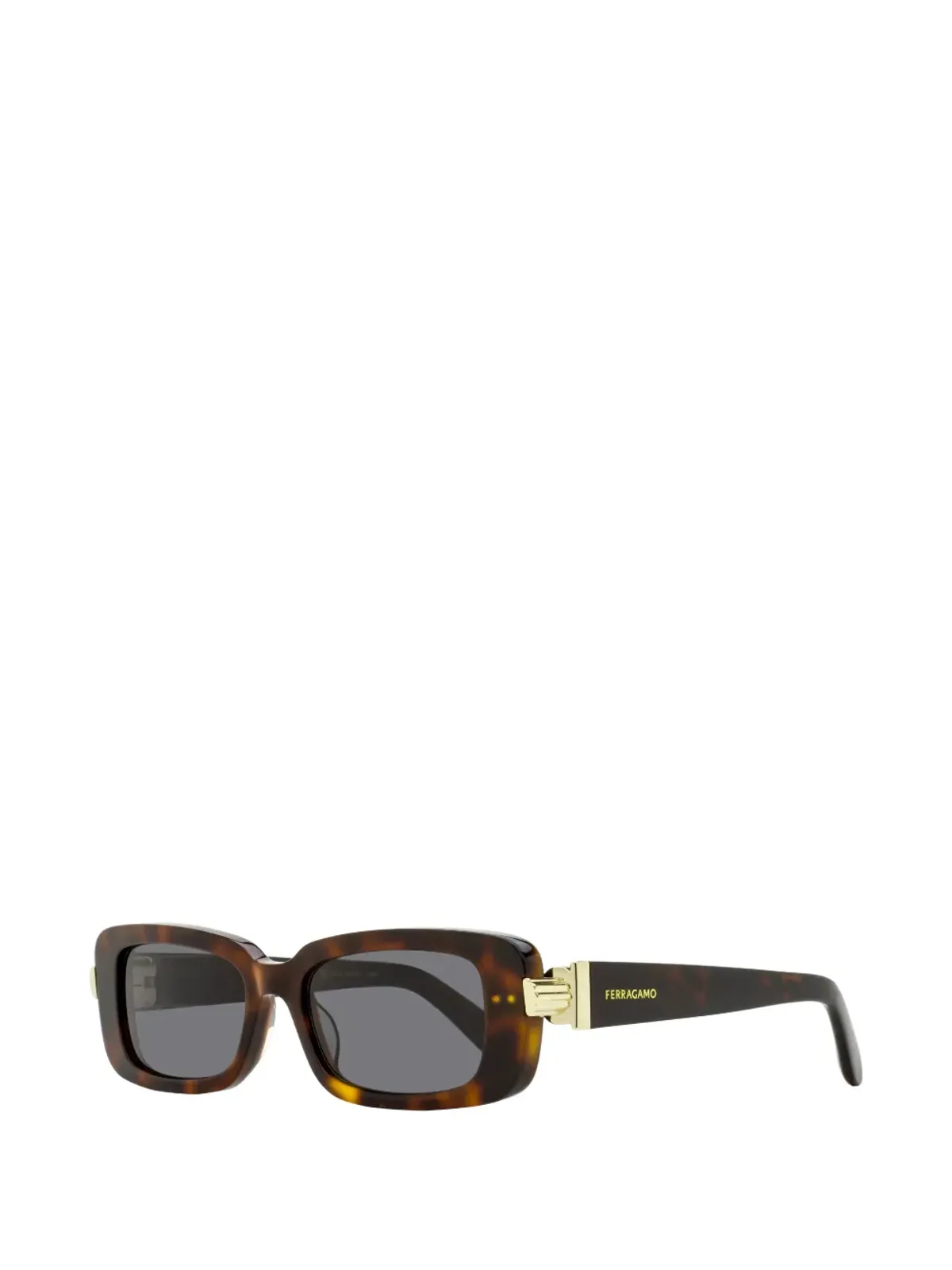 Ferragamo Eyewear 1105 レクタンギュラーフレーム サングラス - 画像2