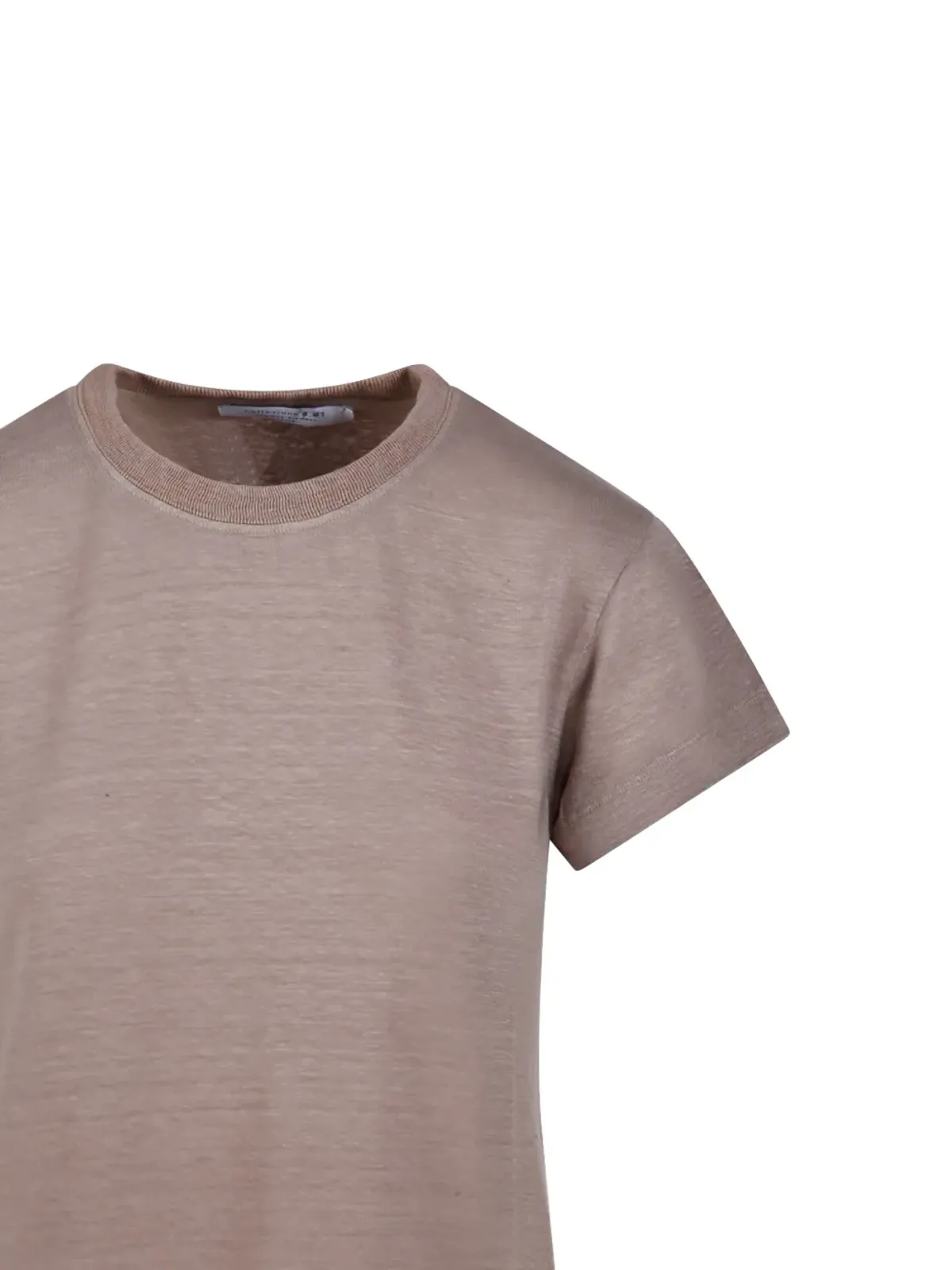 Daniele Fiesoli 半袖リブ編みTシャツ - 画像4