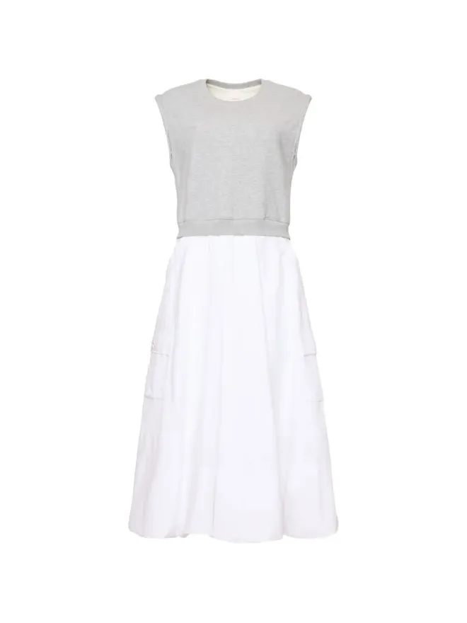 Cinq a Sept Cinq A Sept Parker panelled dress - Whiteの商品画像