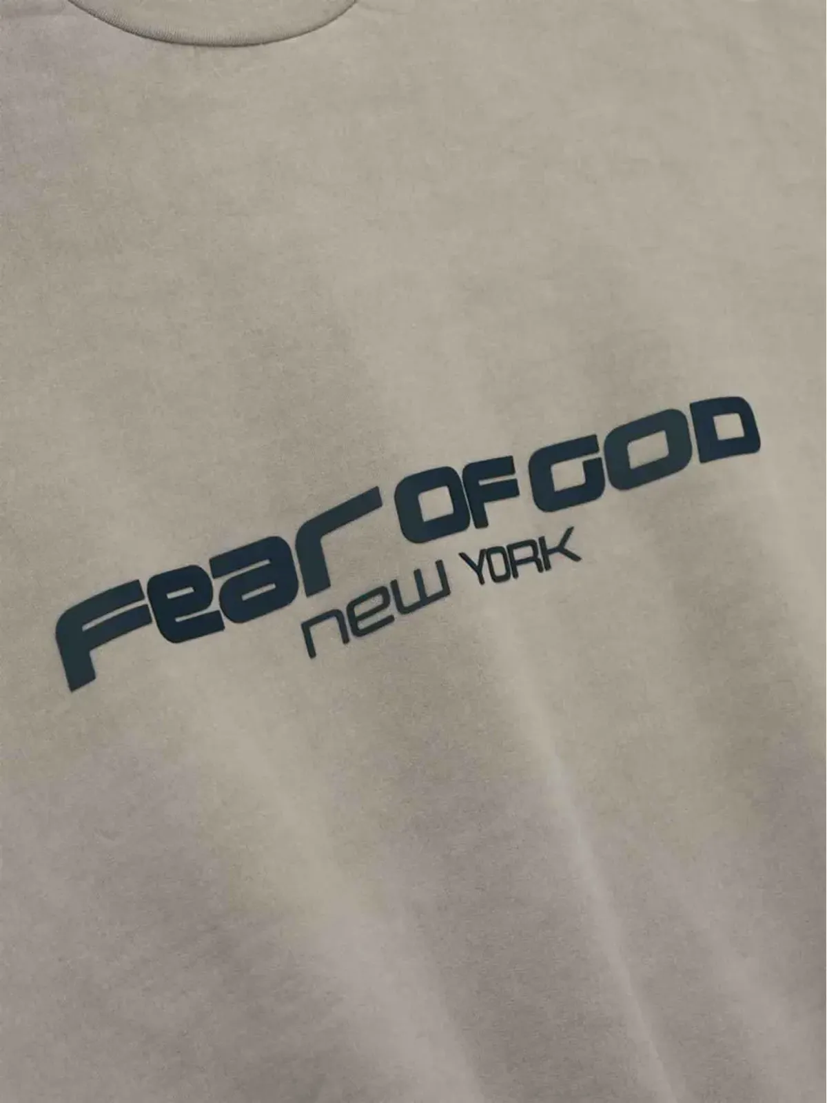 FEAR OF GOD ESSENTIALS ロゴディテール クルーネック スウェットシャツ - グレー - 画像3
