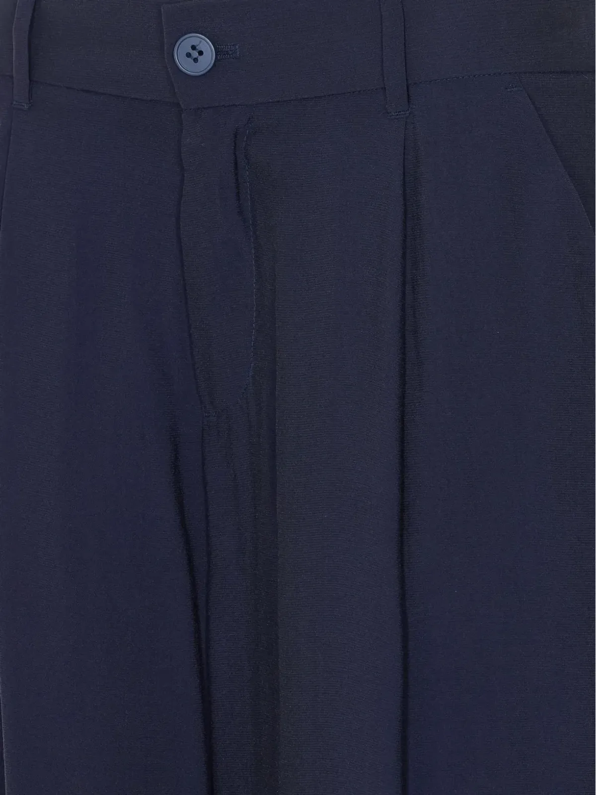 Ele ボタンファスナー付きパンツ - 画像3