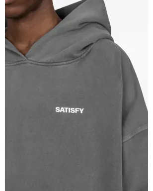 Satisfy ロゴプリントフーディー - サムネイル4