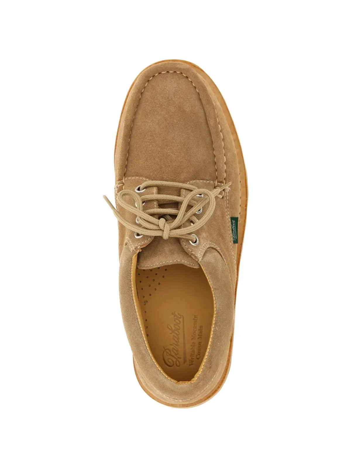 Paraboot スエード レースアップ ダービーシューズ - 画像4