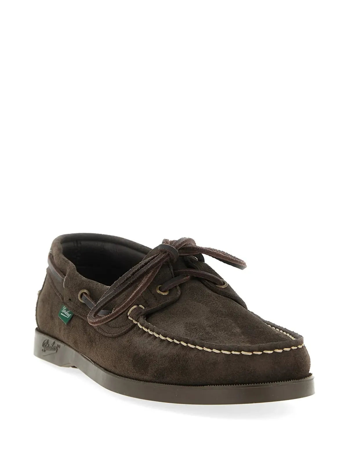 Paraboot スエード Barth ボートシューズ - 画像2